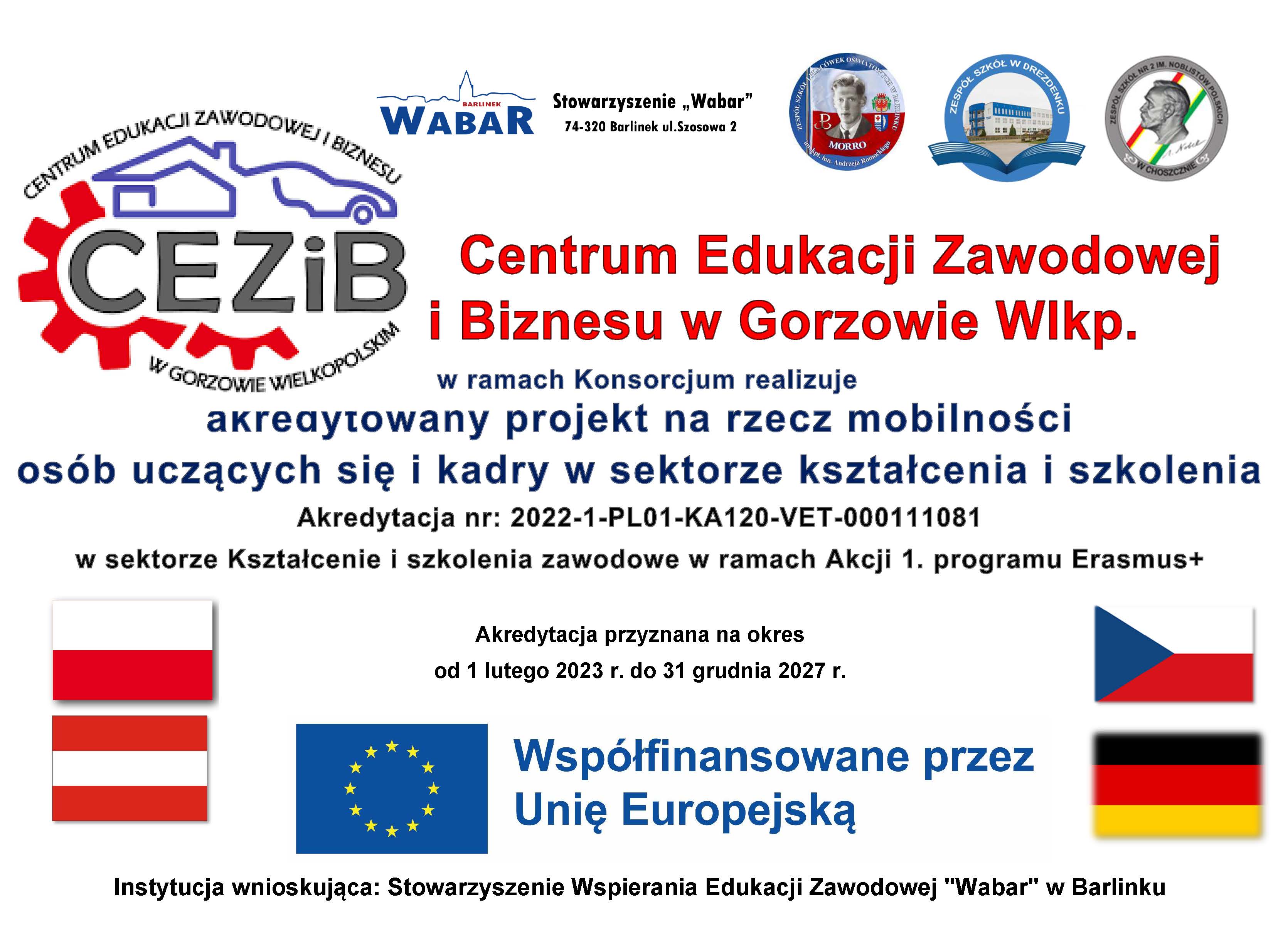 Baner 2023 CEZiB Gorzów